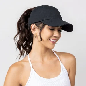 Cappello Sportivo Donna con Coda Alta
